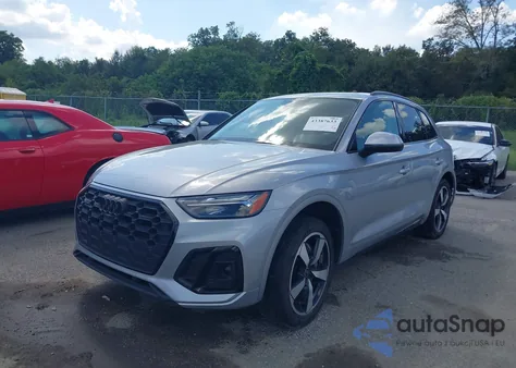 2022 Audi Q5 Premium Plus 45 Tfsi S Line Quattro S Tronic from USA, damaged, VIN WA1EAAFY3N2044702